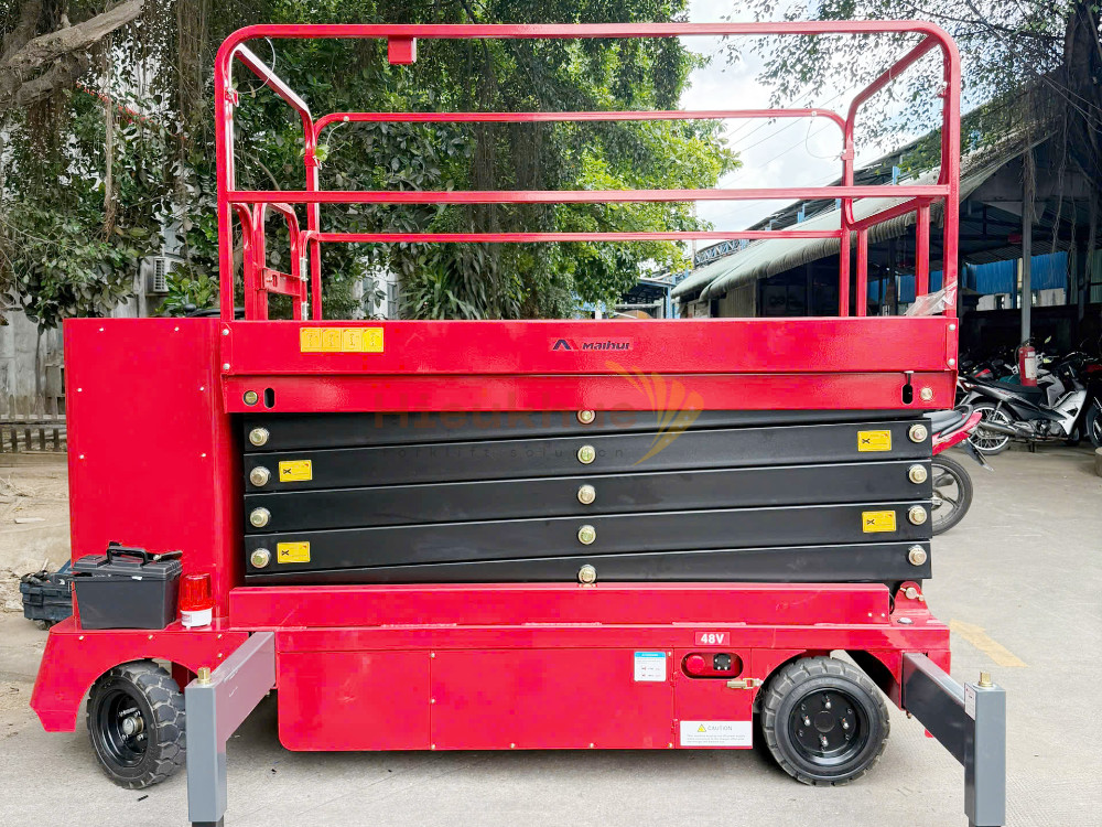 Xe thang nâng người 500 kg lên cao 9 mét MAIHUI Model SJZ0.5-9