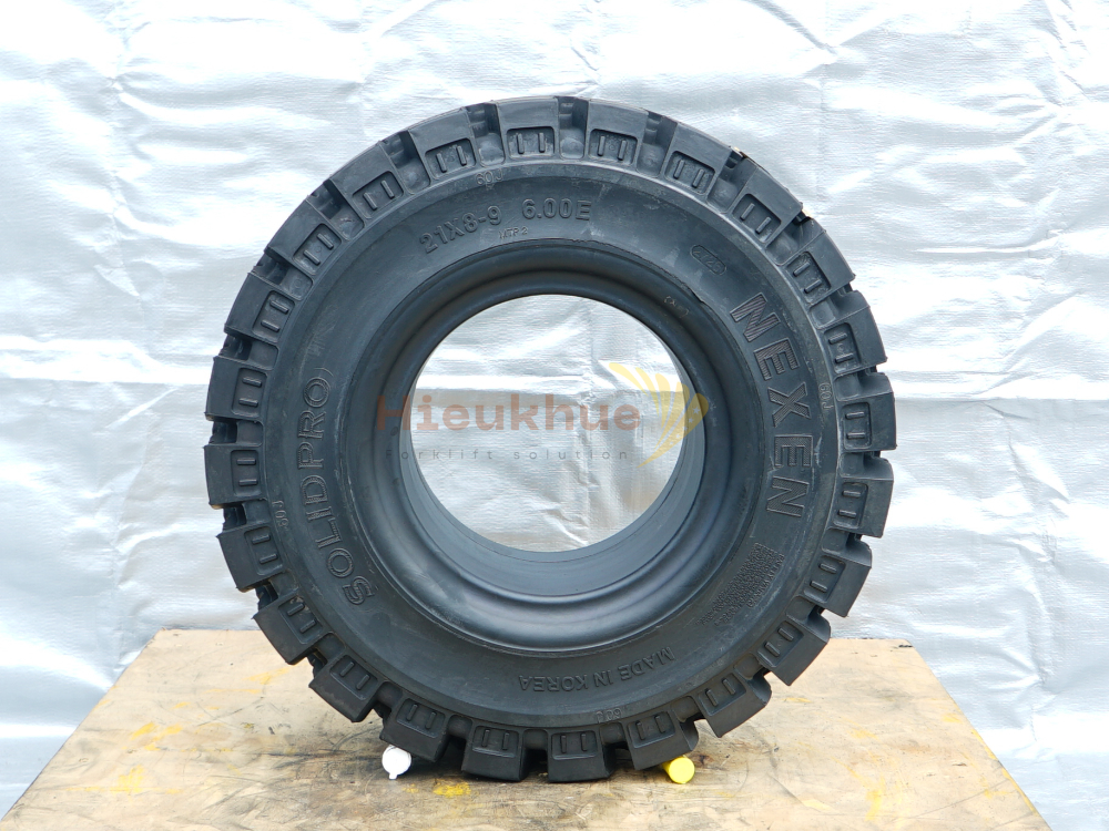 Lốp đặc xe nâng hiệu NEXEN SOLID PRO MTP size 21x8-9 Hàn Quốc