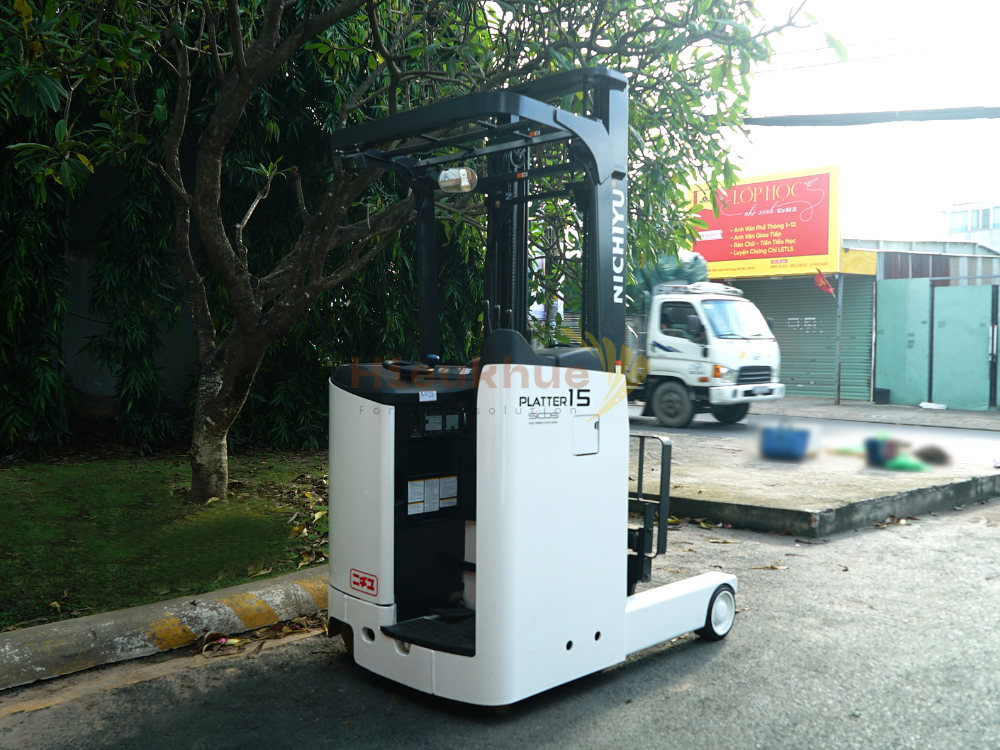 Xe nâng điện đứng lái NICHIYU FBRM15-80-400