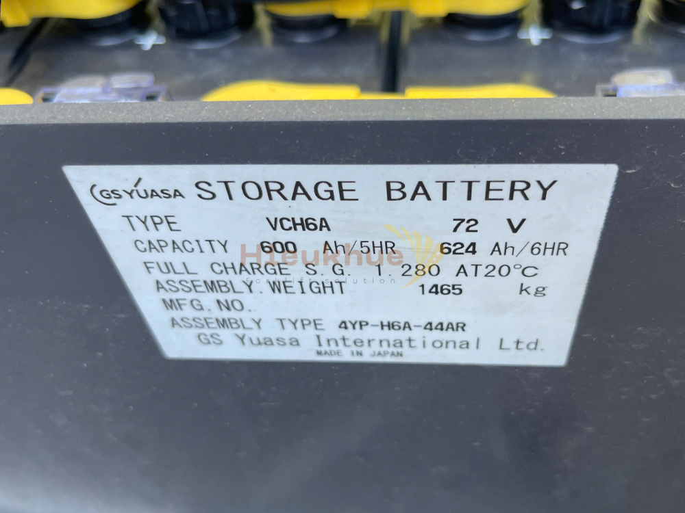 Xe nâng điện ngồi lái NICHIYU FB30PN-80B-400SAF năm 2021, nâng cao 4m