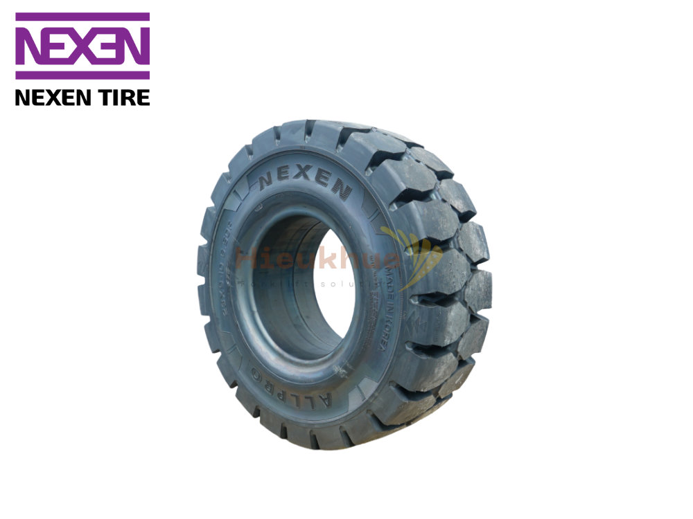 Lốp đặc xe nâng hiệu NEXEN ALL PRO size 23x9-10 Hàn Quốc