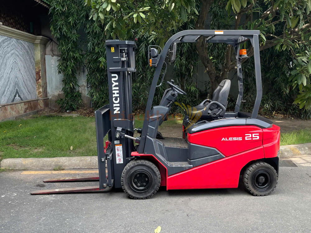 Xe nâng điện ngồi lái NICHIYU FB25PN-80C-300SF năm 2021, nâng cao 3m