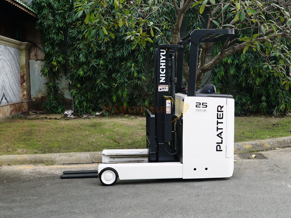 Xe nâng điện đứng lái NICHIYU FBRM25-85B-300 năm 2020, nâng cao 3m