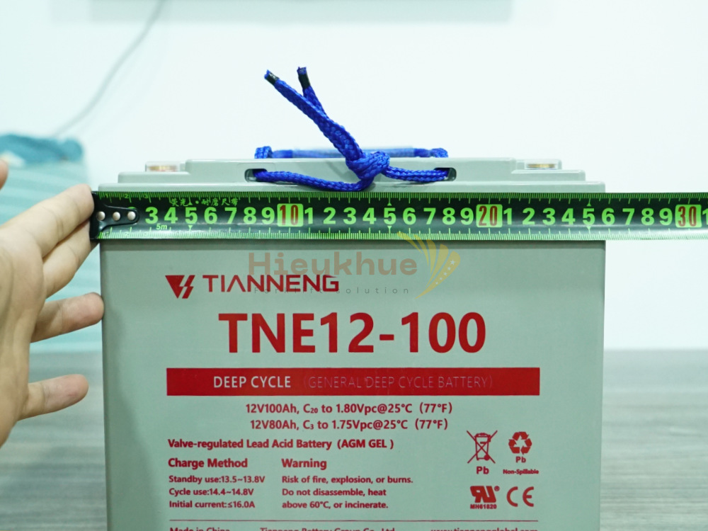 Bình điện xả sâu 12V - 100Ah THIÊN NĂNG (TIANNENG) TNE12-100