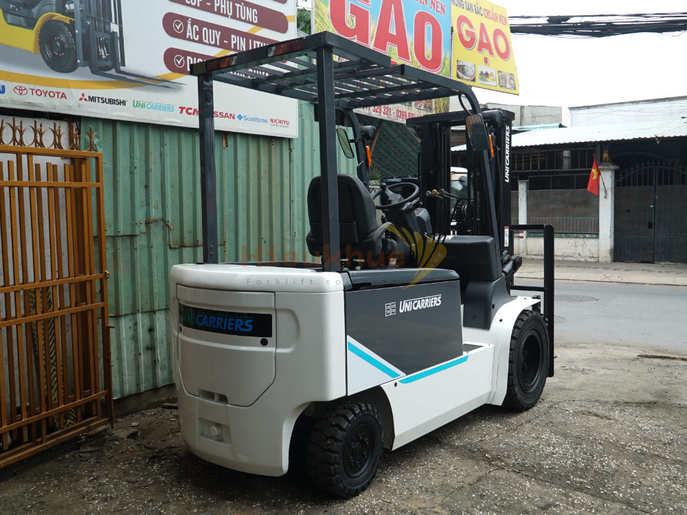Xe nâng điện ngồi lái UNICARRIERS FB35-8S full chức năng chui công