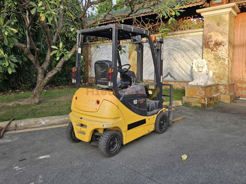 Xe nâng điện ngồi lái KOMATSU FB10-12 năm 2021, nâng cao 3m