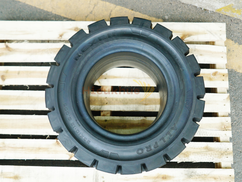 Lốp đặc xe nâng hiệu NEXEN ALL PRO size 23x10-12 Hàn Quốc