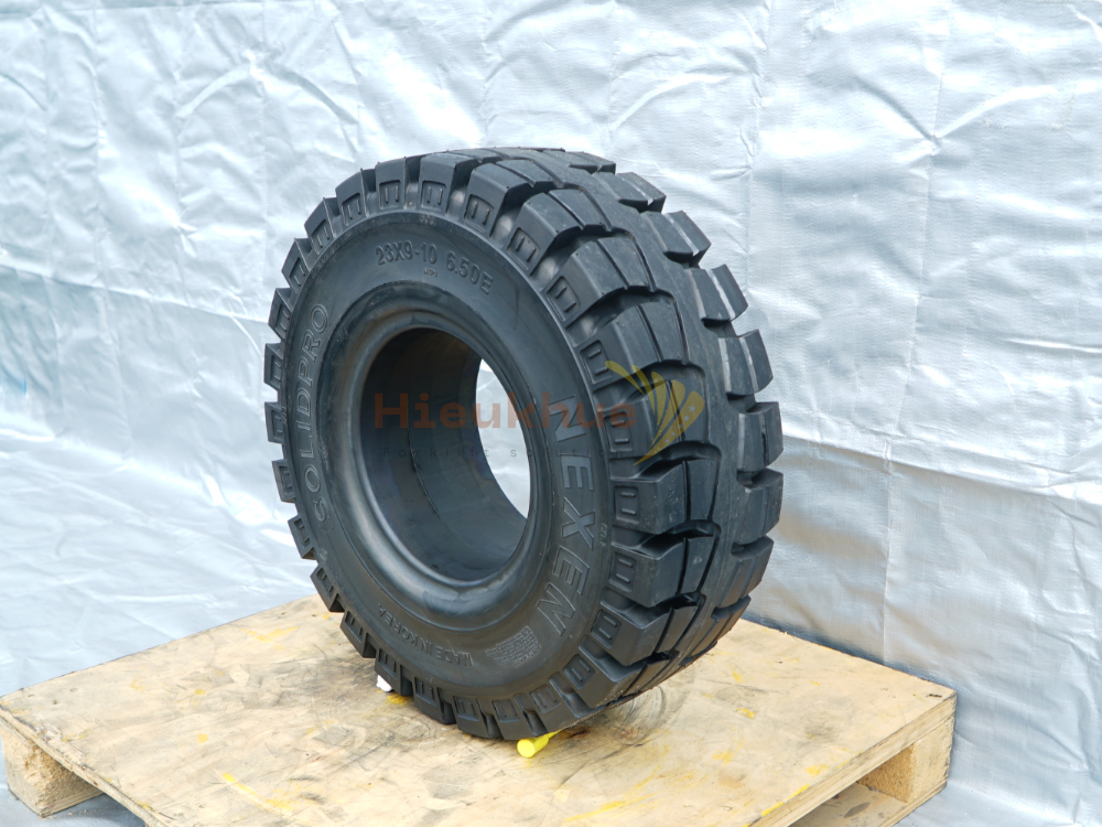 Lốp đặc xe nâng hiệu NEXEN SOLID PRO MTP size 23x9-10 Hàn Quốc