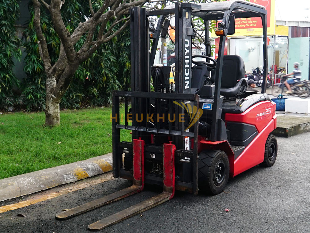 Xe nâng điện ngồi lái NICHIYU FB25PN-80-2F300SF