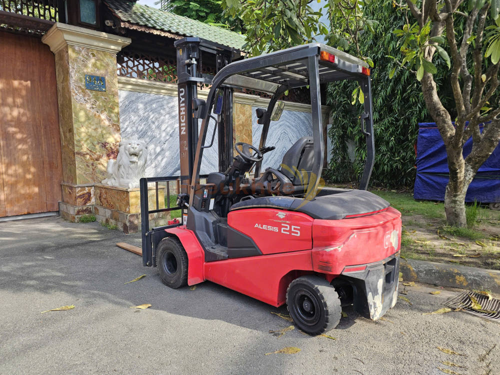 Xe nâng điện ngồi lái NICHIYU FB25PW-80-400WBSF năm 2021, nâng cao 4m
