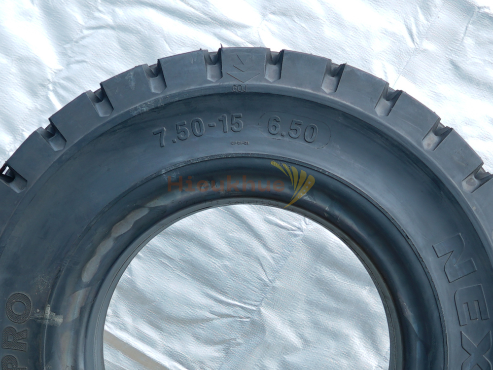 Lốp đặc xe nâng hiệu NEXEN ALL PRO size 750-15 Hàn Quốc