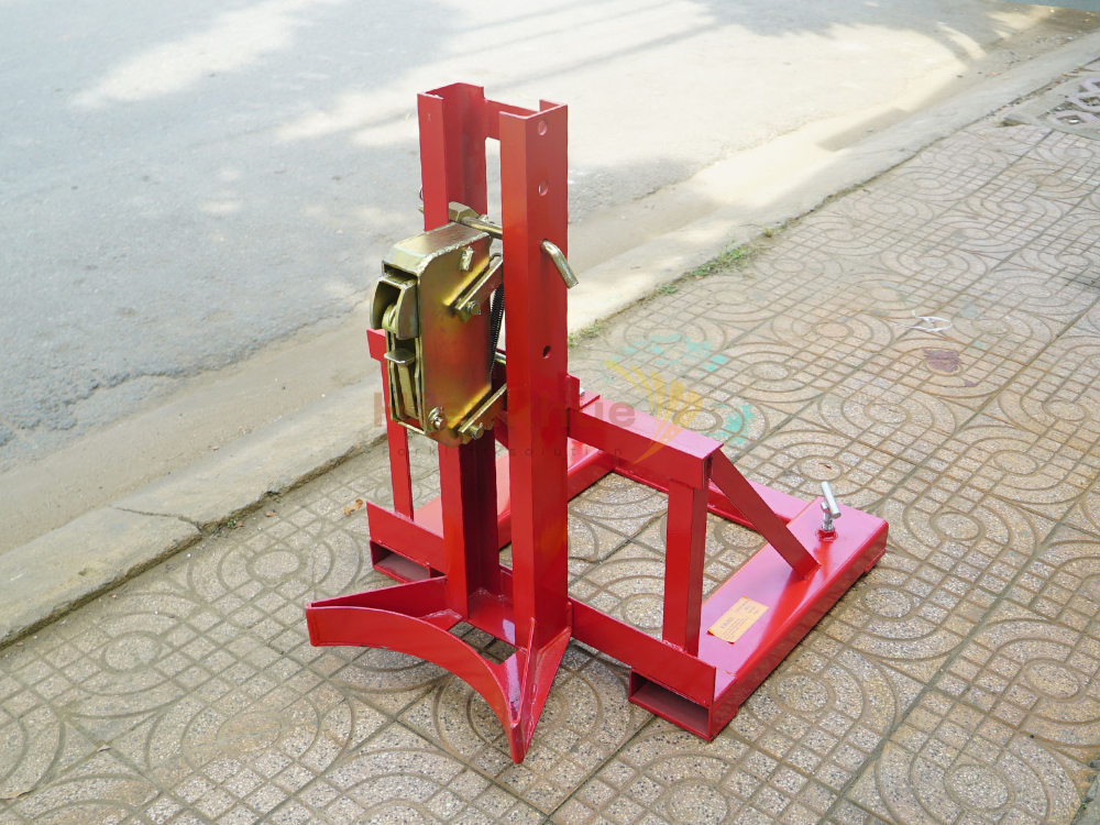 Bộ Kẹp Phuy Đơn Xe Nâng (Drum Clamps) - Kẹp thùng Phuy Sắt