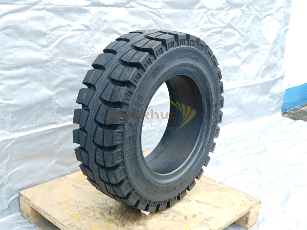 Lốp đặc xe nâng hiệu NEXEN SOLID PRO MTP size 28x9-15 thương hiệu Hàn Quốc