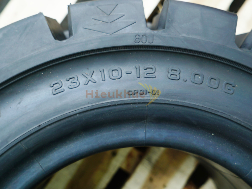 Lốp đặc xe nâng hiệu NEXEN ALL PRO size 23x10-12 Hàn Quốc