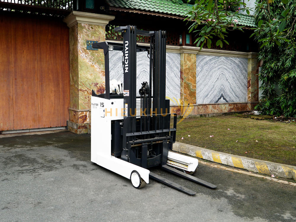 Xe nâng điện đứng lái NICHIYU FBRMW15-85B-550MCS