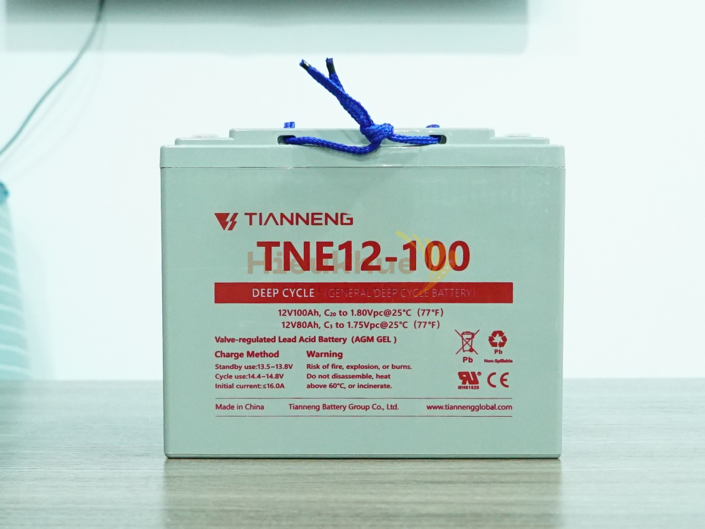 Bình điện xả sâu 12V - 100Ah THIÊN NĂNG (TIANNENG) TNE12-100