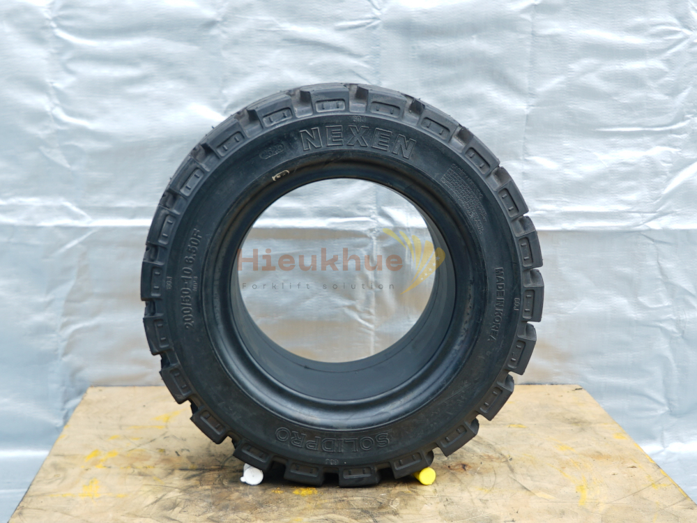 Lốp đặc xe nâng hiệu NEXEN SOLID PRO MTP size 200/50-10 Hàn Quốc