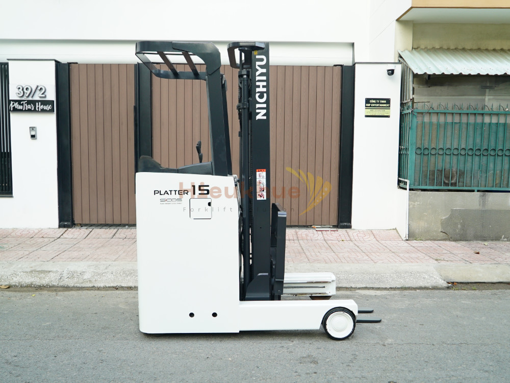 Xe nâng điện đứng lái NICHIYU FBRM15-80-350