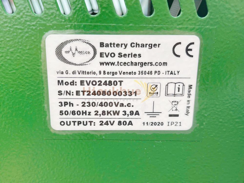 Máy sạc Ắc Quy thông minh hiệu TCE EVO 24V-80A Model TCE EVO2480T