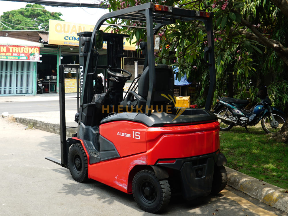 Xe nâng điện ngồi lái NICHIYU FB15PN-80BC-300F