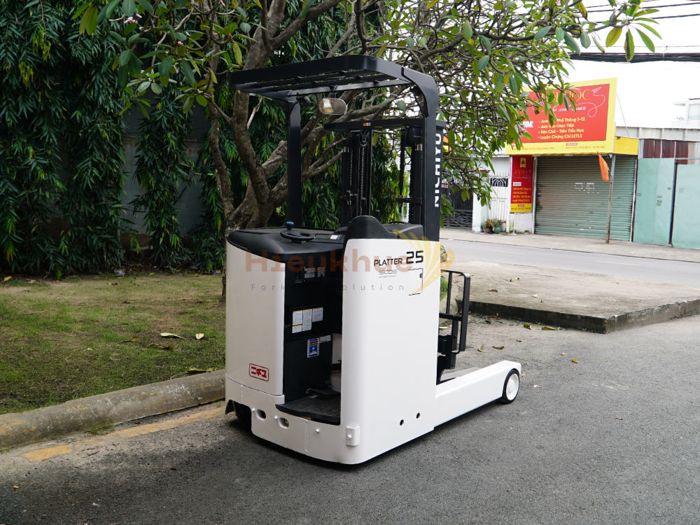 Xe nâng điện đứng lái NICHIYU FBRM25-85B-300 năm 2020, nâng cao 3m