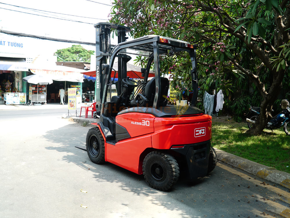 Xe nâng điện ngồi lái NICHIYU FB30PN-80CD-450RFL siêu lướt 2022