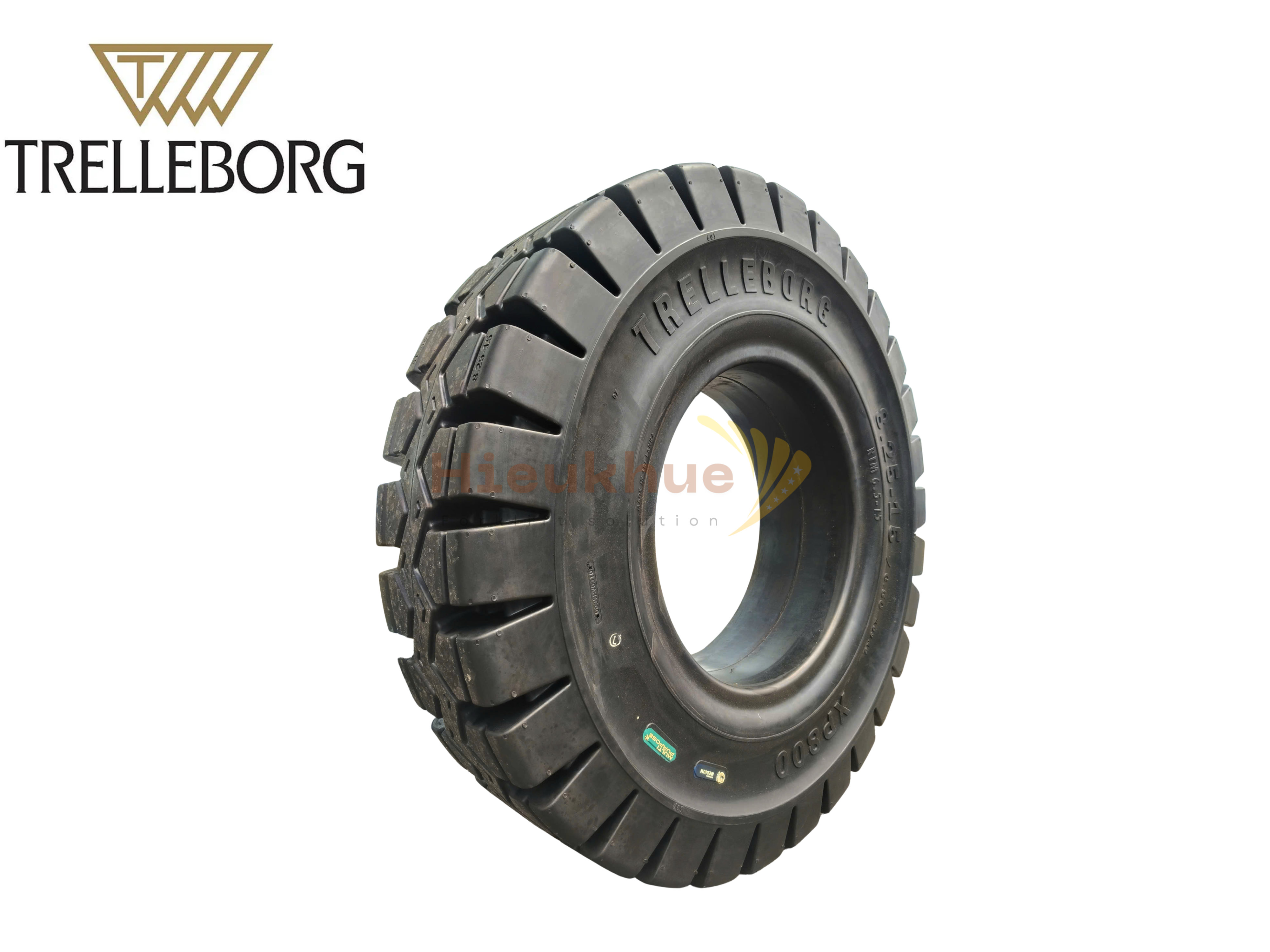Lốp đặc xe nâng hiệu TRELLEBORG size 825-15 thương hiệu SriLanka