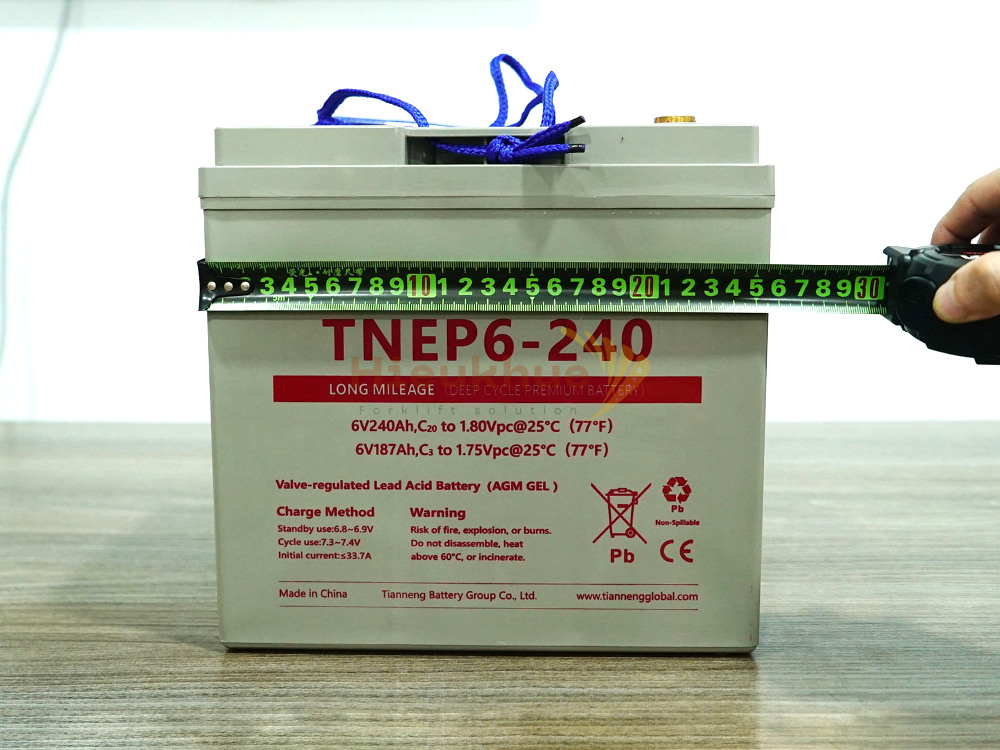 Bình điện xả sâu 6V - 240Ah THIÊN NĂNG (TIANNENG) TNE6-240