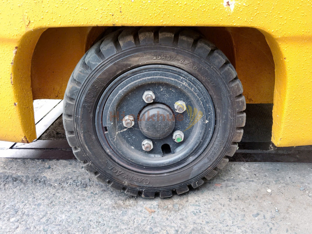 Xe nâng điện ngồi lái KOMATSU FB10M-12 sơn zin đẹp keng