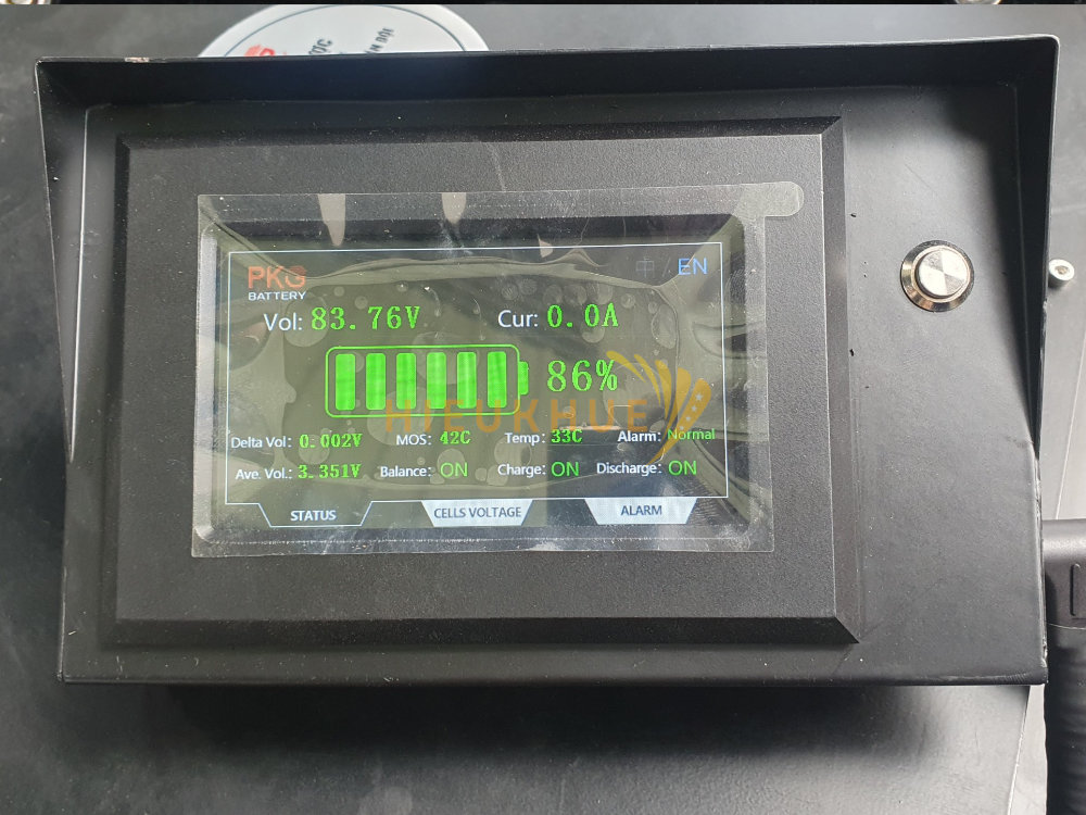 Pin Lithium xe nâng PKG 80V-460Ah Model: PKGFF-80460