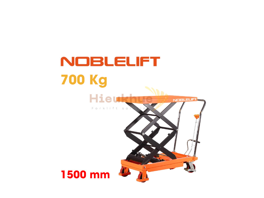 Xe nâng mặt bàn 700 kg nâng cao 1.5 m NOBLELIFT TFD70