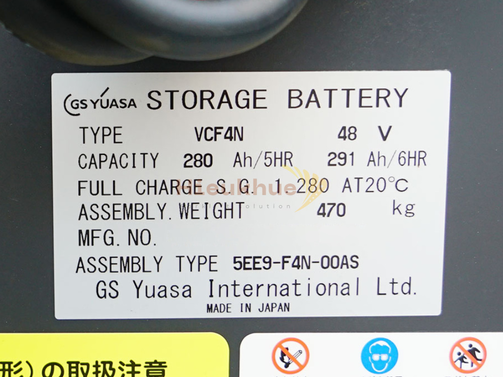 Xe nâng điện đứng lái NICHIYU FBRM14-80B-500NM