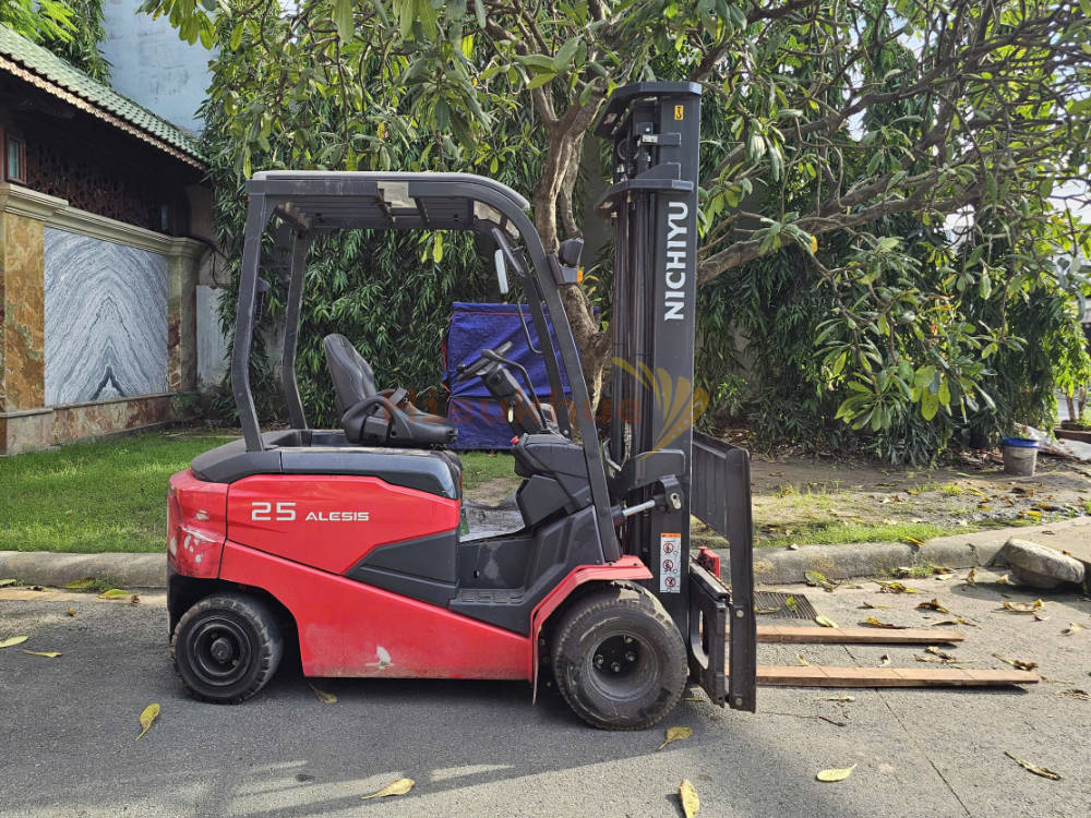 Xe nâng điện ngồi lái NICHIYU FB25PW-80-400WBSF năm 2021, nâng cao 4m