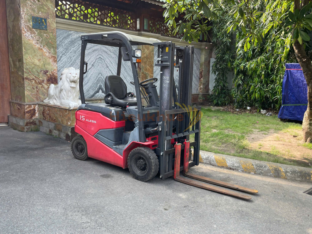 Xe nâng điện ngồi lái NICHIYU FB15PN-80B-300 năm 2022, nâng cao 3m