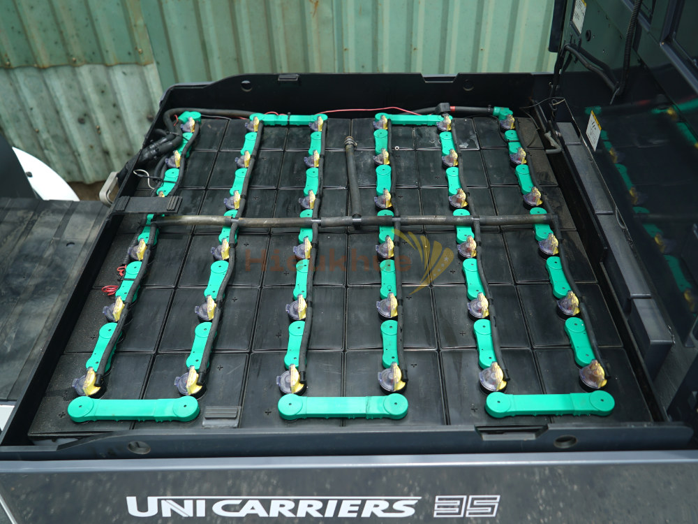 Xe nâng điện ngồi lái UNICARRIERS FB35-8S full chức năng chui công