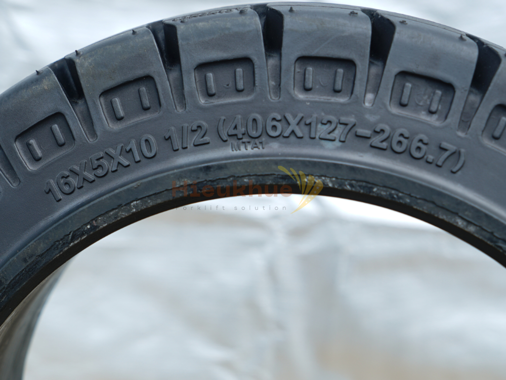 Lốp đặc xe nâng hiệu NEXEN SOLID PRO MTP size 16x5x10x1/2 (406x127x266.7) Hàn Quốc