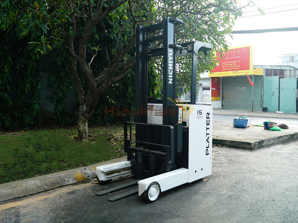 Xe nâng điện đứng lái NICHIYU FBRM15-80-400