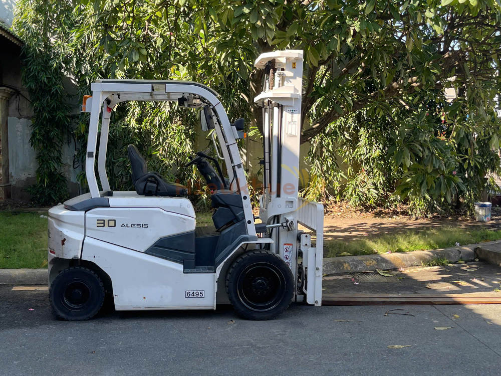Xe nâng điện ngồi lái NICHIYU FB30PN-80B-400SAF năm 2021, nâng cao 4m