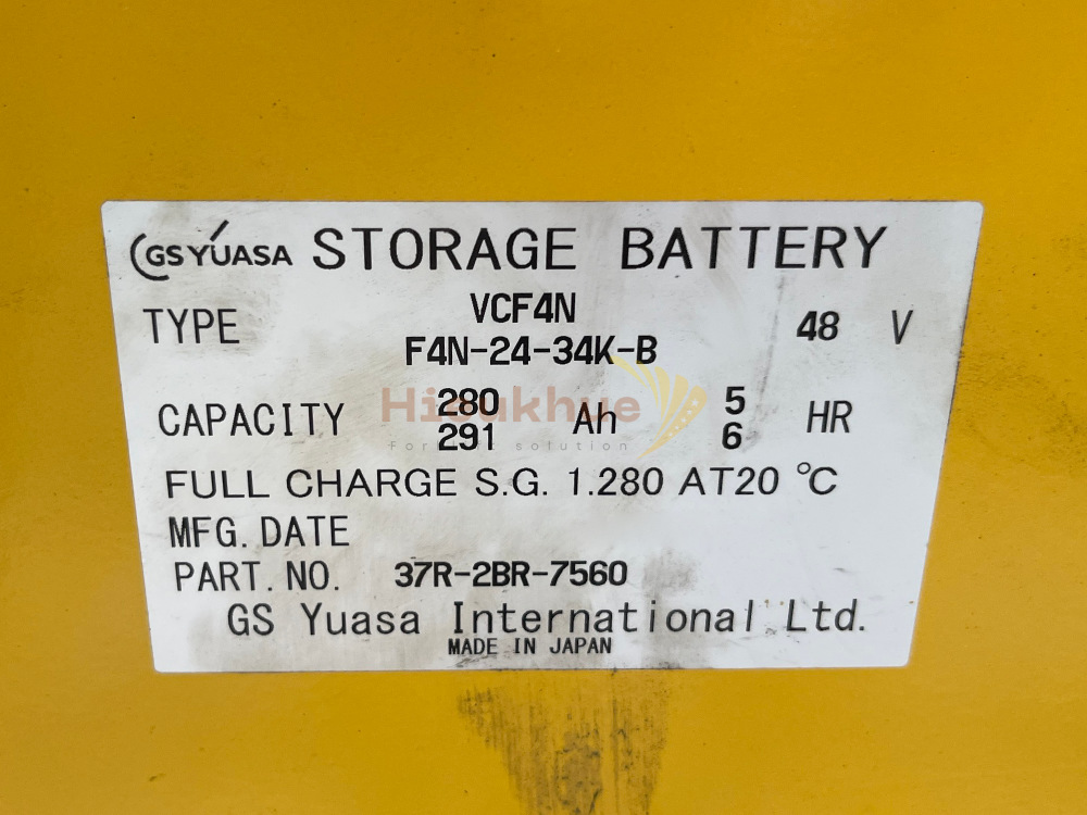 Xe nâng điện đứng lái NICHIYU FBRM15-80-400