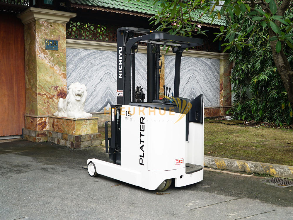 Xe nâng điện đứng lái NICHIYU FBRMW15-85B-550MCS