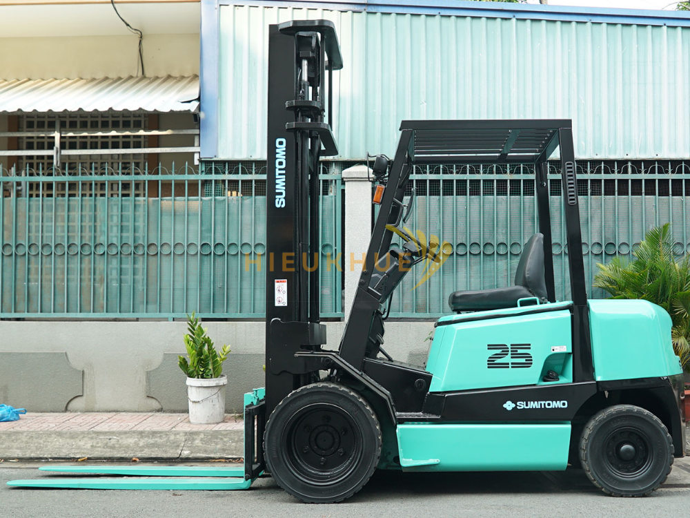 Cấu tạo của xe nâng