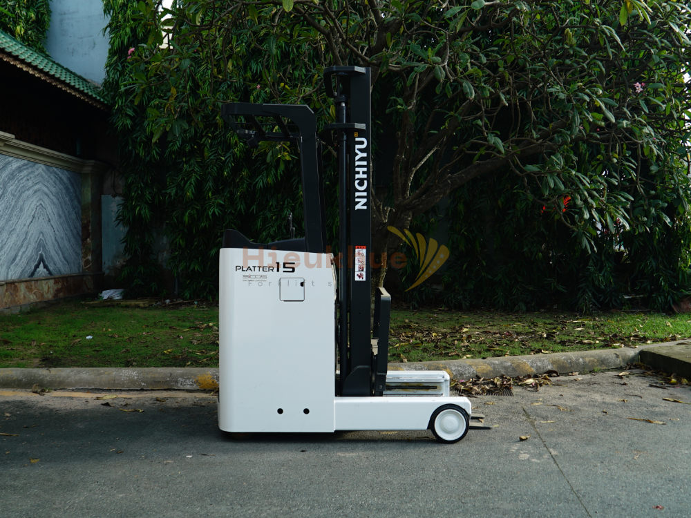 Xe nâng điện đứng lái NICHIYU FBRM15-80-400