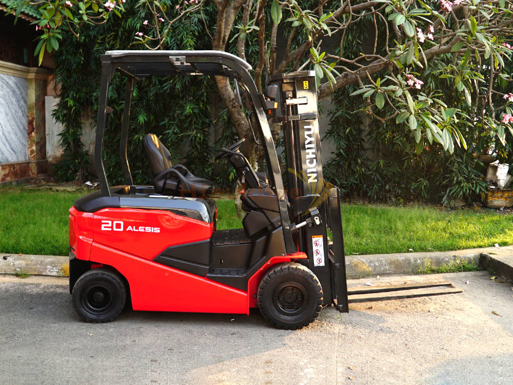 Xe nâng điện ngồi lái NICHIYU FB20PN-80-300 mới keng 2020