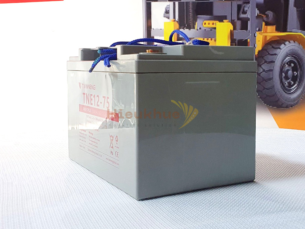 Bình điện xả sâu 12V - 75Ah THIÊN NĂNG (TIANNENG) TNE12-75