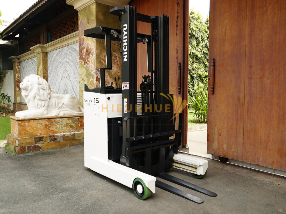 Xe nâng điện đứng lái NICHIYU FBRMW15-85B-550MCS