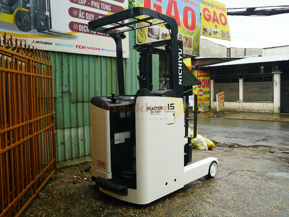 Xe nâng điện đứng lái NICHIYU FBRM15-80-300CS