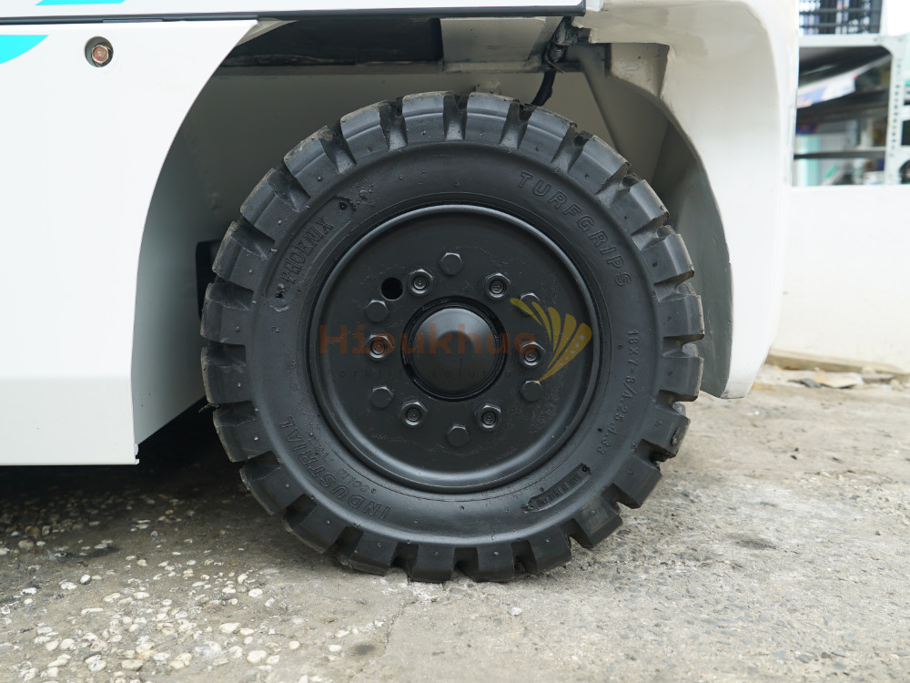 Xe nâng điện ngồi lái UNICARRIERS FB35-8S full chức năng chui công
