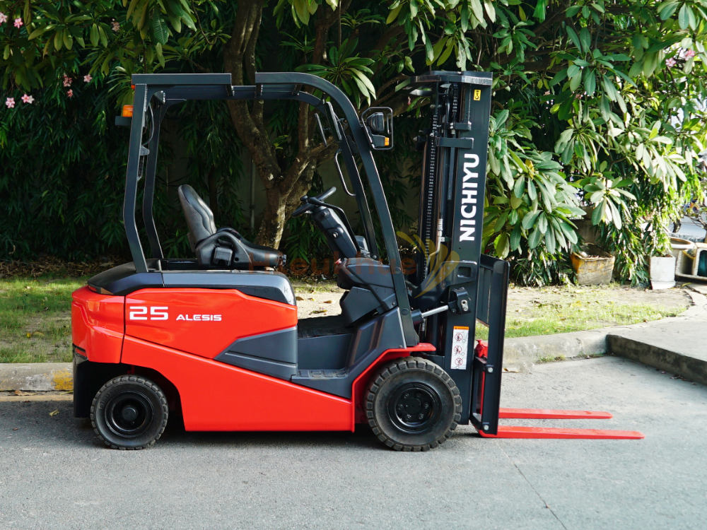 Xe nâng điện ngồi lái NICHIYU FB25PN-80C-3F470 năm 2022, nâng cao 4.7m