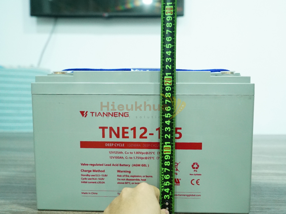Bình điện xả sâu 12V - 125Ah THIÊN NĂNG (TIANNENG) TNE12-125