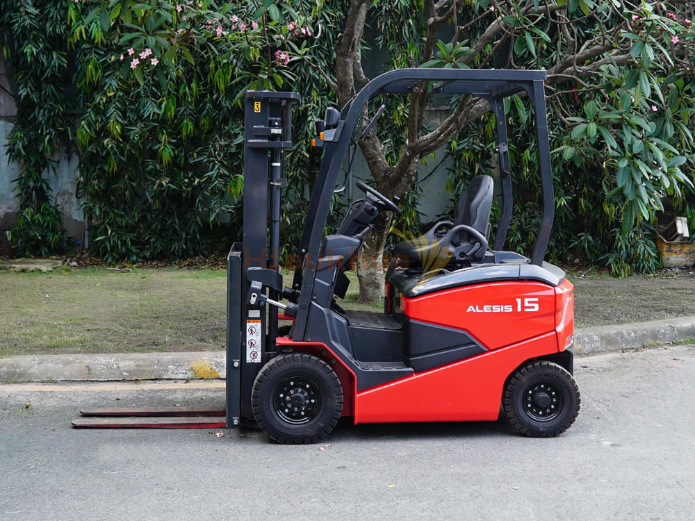 Xe nâng điện ngồi lái NICHIYU FB15PN-80-300 năm 2020, nâng cao 3m